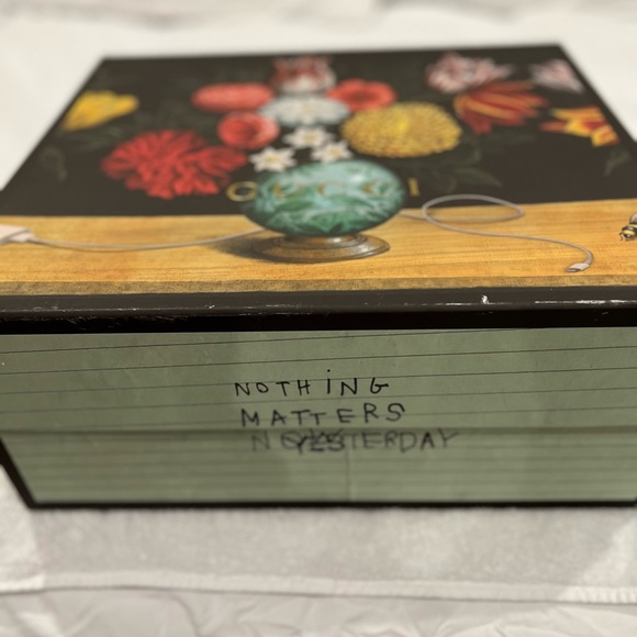 100% authentic Gucci blue velvet medium GG Marmont Matelasse bag. Dust bag & box - Picture 5 of 5